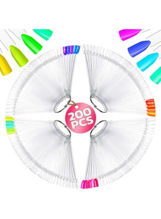200 Pcs Clear Nail Swatch Sticks Nail Polish - Nail Swatches for Gel Polish Christmas Nail Polish Swatch Stick Nail Sample Sticks Nail Color Swatches - Nail Polish Sample Sticks Nail Sample Swatches - pzsku/Z35F4FB450B1A1182FB09Z/45/1744002941/1a9ba0c2-9534-4ccc-b145-72422a50274b