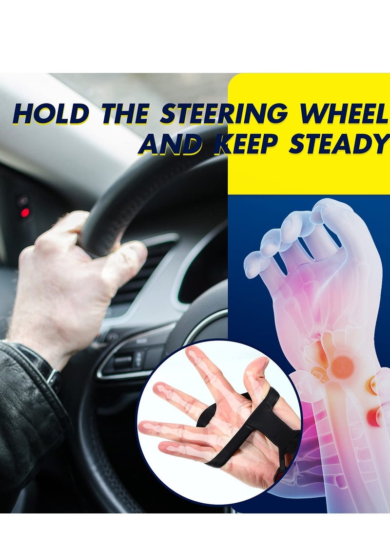 KASTWAVE Strength Training Grip Strength Strengthener, 6 Pieces Silicone Wrist Puller Finger Exercise Tension Ring Fitness Equipment Forearm Strength Exercise Finger Expander (Black, Blue, Gray) - Image 5