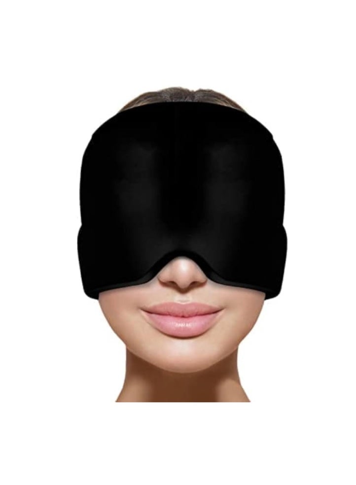 VANLON Headache Hat for Migraine, Headache Migraine Relief Cap for Tension Headache Migraine Relief, One Size Fits All Headache Hat with Reusable Ice Gel Pack for Puffy Eyes, Sinus & Stress Relief - Image 1