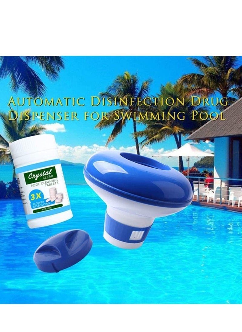 Beauenty Swimming pool Cleaning Float With 200g Purifier Tablets Swimming Pool Chlorine Dispenser Kit  - Image 4