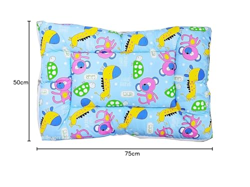 CUSTOMARY Cotton Baby 2 In 1 Sleeping Bag/Carry Bag/Bedding Set/Gift Set (0 To 3 Month, Baby Blue) Skin Friendly - Image 5