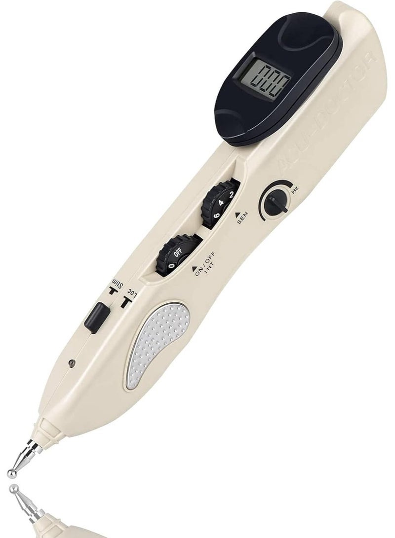 general Electronic Acupuncture Pen - Meridian Pen Find Acupoints Automatically with 3 Massage Heads Rechargeable - Image 1