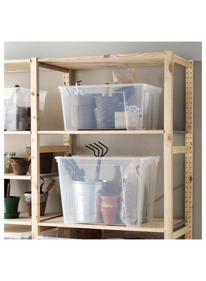 Zaboon Box, Transparent, 56X39X42 Cm/65 L - Image 3