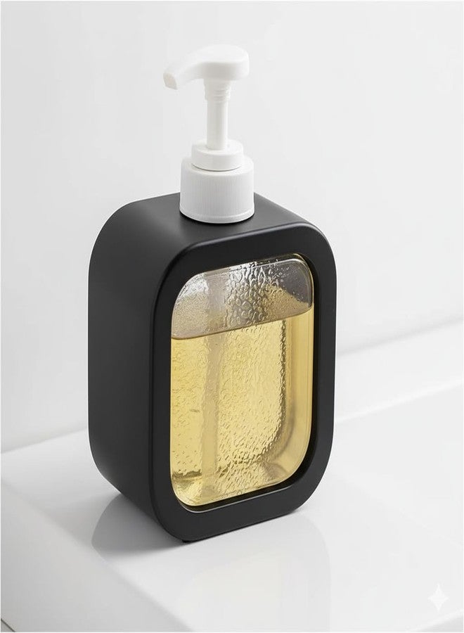JOYUS Liquid Soap Dispenser Pump – 10 oz / 300 ml | Refillable Handwash, Lotion & Dish Soap Dispenser | Modern Dispenser Bottle with Pump | Countertop for Bathroom & Kitchen (Pack of 1) - Image 1