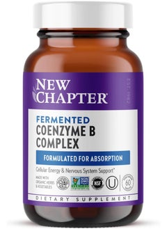 New Chapter Vitamin B Complex - Coenzyme B Food Complex With Vitamin B12 + Vitamin B6 + Biotin + Organic Non-Gmo Ingredients - 60 Ct  - Image 1