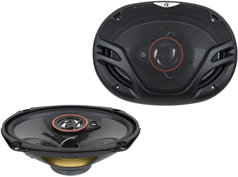 Alphasonik AS29 6x9 500 Watts Max Power 3-Way Full Range 4 Ohm Car Audio Coaxial Speakers - Image 1