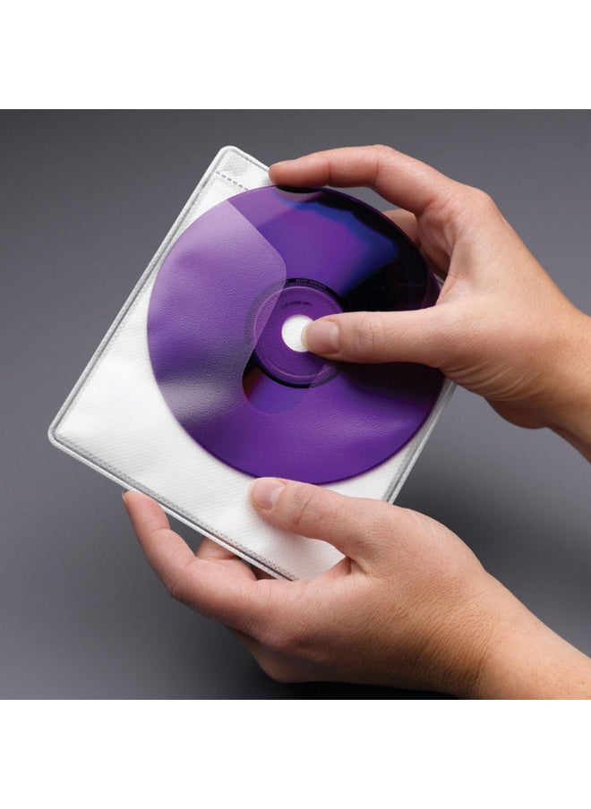CASE LOGIC - Case Logic CDS-120 120 Capacity CD ProSleeve Pages (White) - Image 1