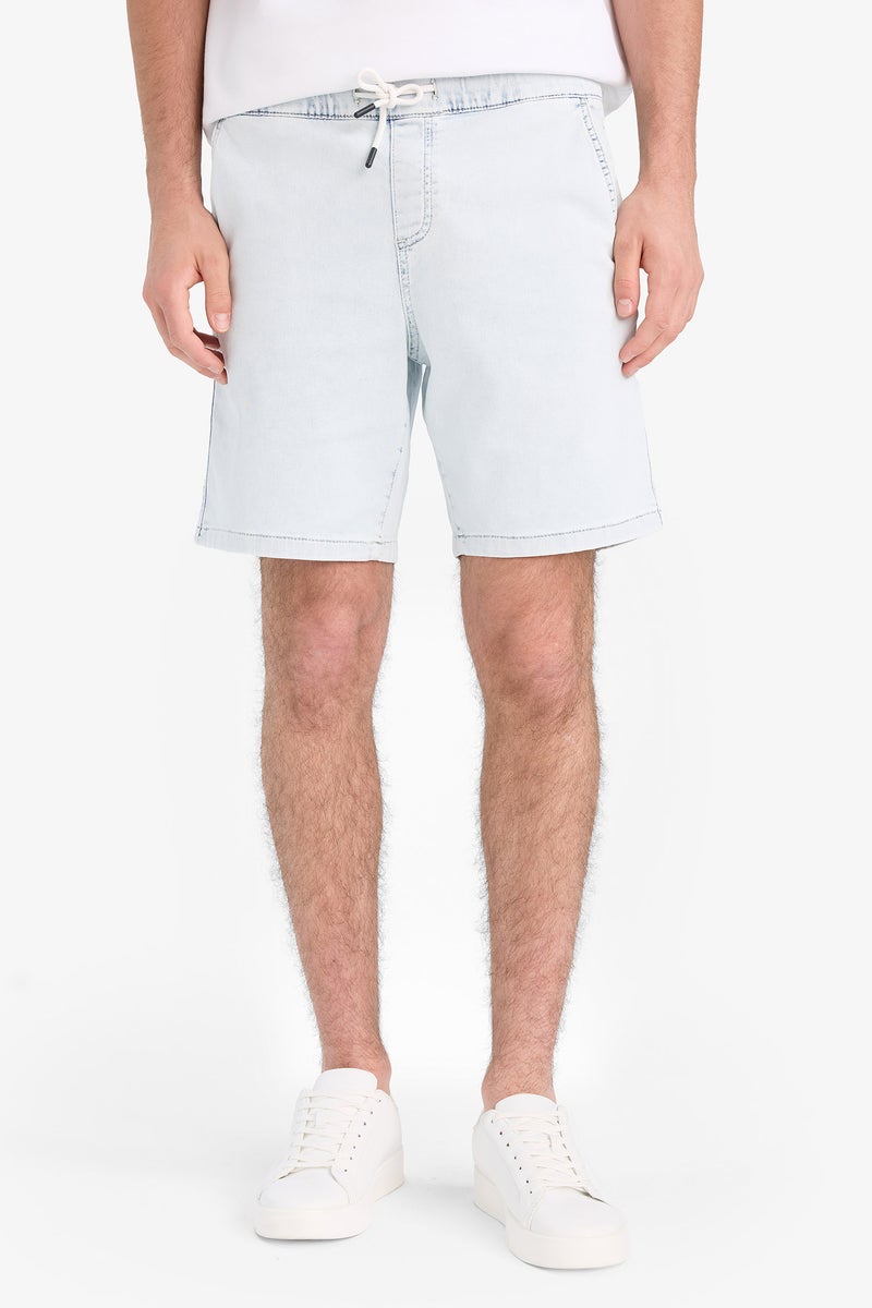 DeFacto Man Regular Fit Jean Jean Bermuda  - Image 1