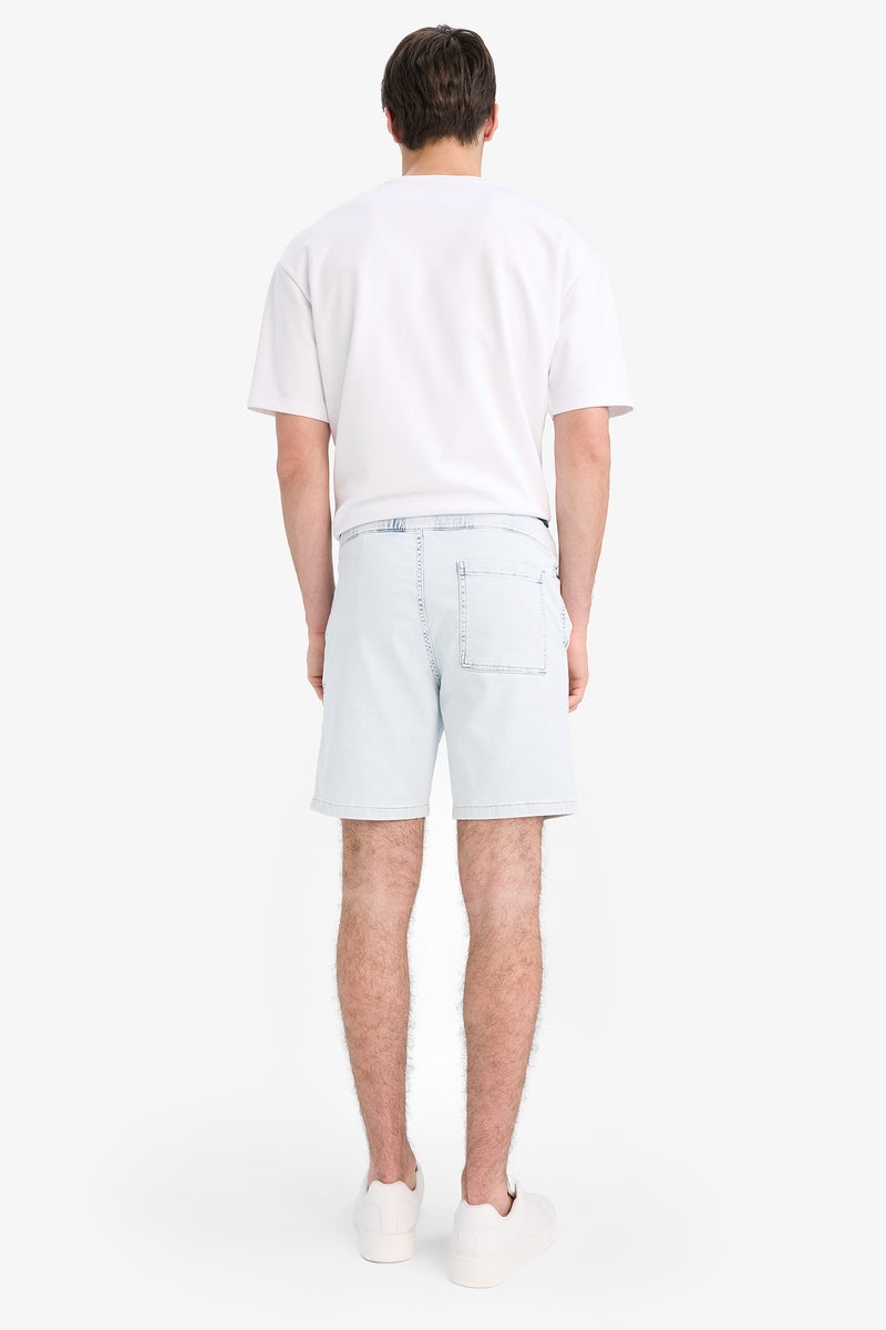 DeFacto Man Regular Fit Jean Jean Bermuda  - Image 3