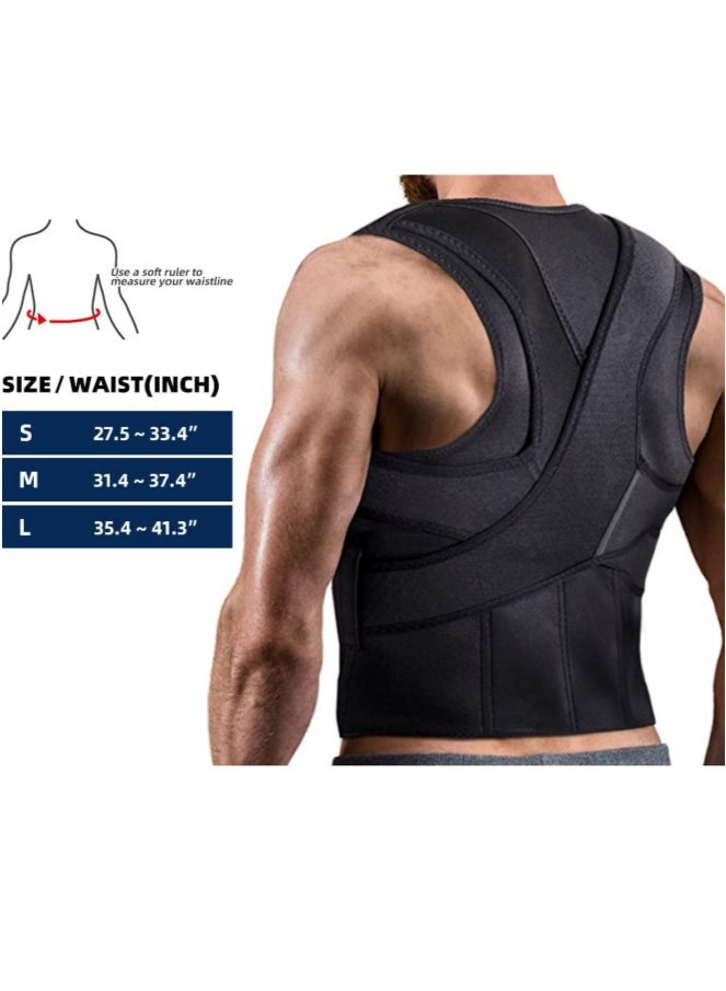 ARUWA Posture Corrector for Women & Men, Upper Lower Back Support Adjustable Support Brace, Full Back Brace, Women's Correction Belt Anti Hunchback Decompression Posture Correction Cross Back Strap (L) - Image 5