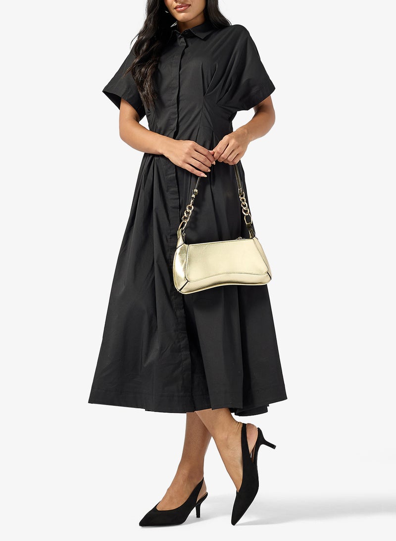 ايلا حذاء بكعب مدبب بحزام خلفي - Image 5