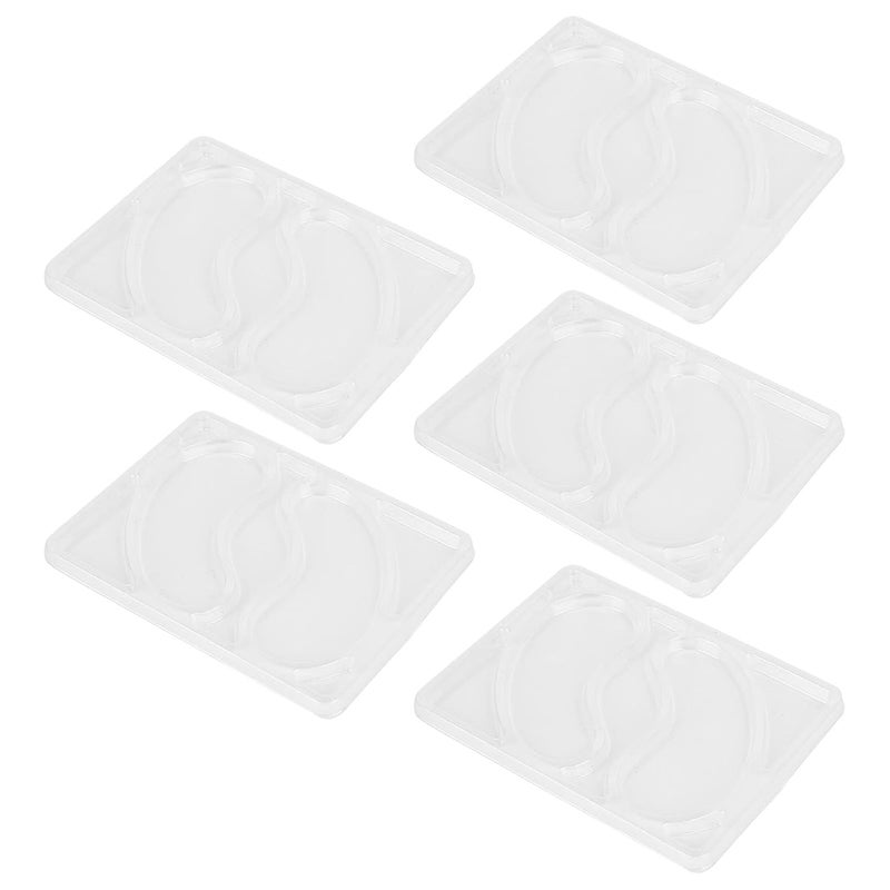 Multifunctional Eye Mold for Machine, 5Pcs Eye Pad Mould for Creative Making, Transparent Patch Tray DIY Beauty Products - Image 1