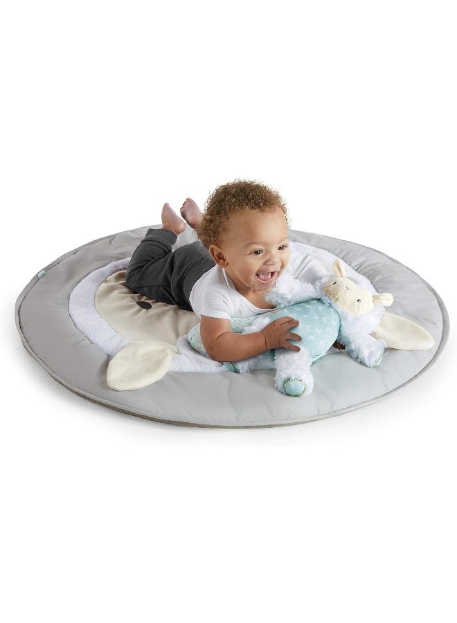 Ingenuity Sheppyâ€™s Spot Ultra Plush Baby Activity Gym & Tummy Time Mat - Image 5