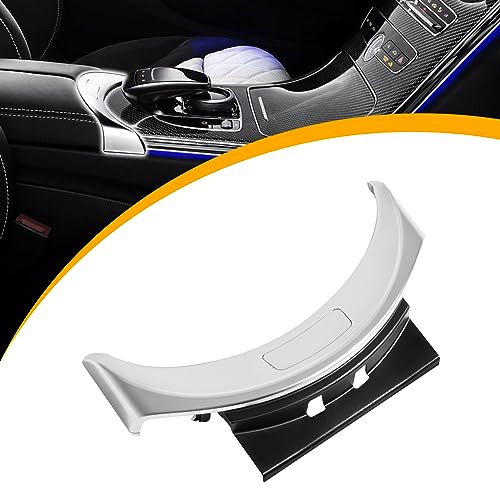 AUTOBABA Front Center Console Armrest Box Release Button Switch Cover Compatible with 2015-2021 Mercedes-Benz C Class C200 C300 C350E C400 C450 W205 2017-2021 AMG C43 GLC63 Replace# A2056803407, 2056803711 - Image 1