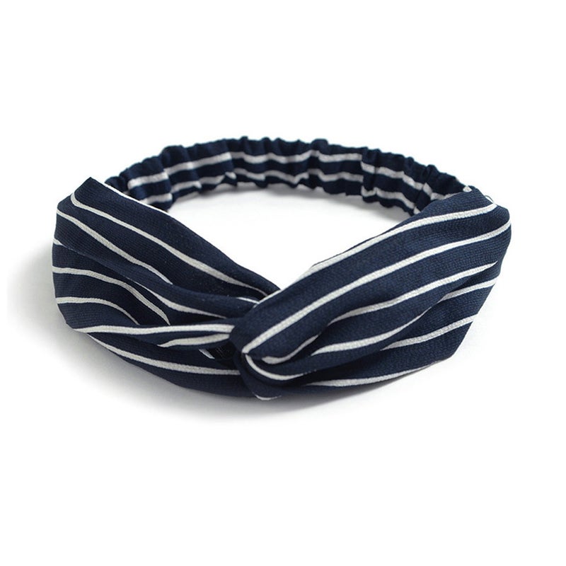 DRESHOW 10 Pack Boho Headbands for Women Vintage Cross Elastic Head Wrap Hair Accessories - Image 2