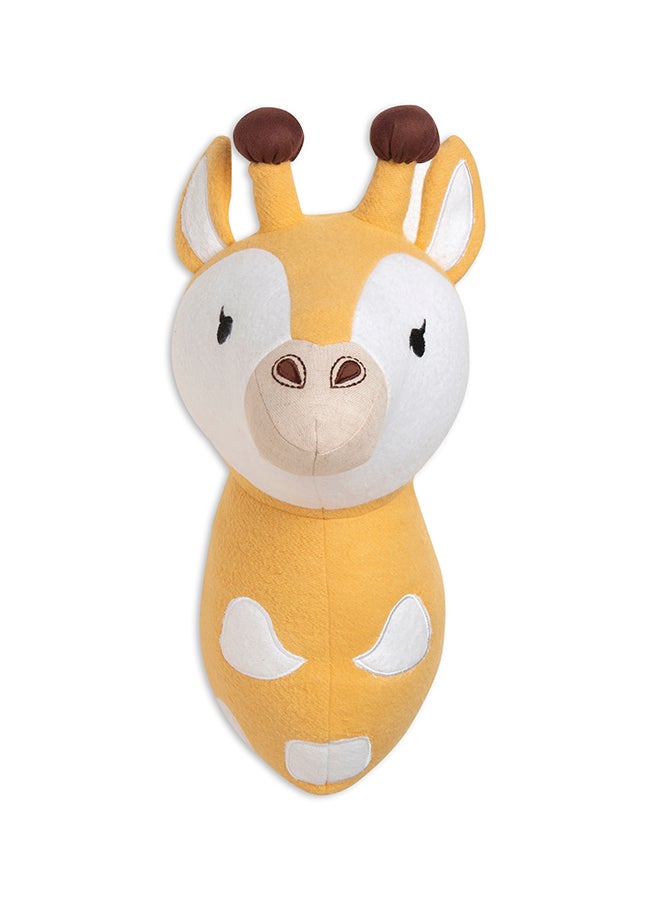 Crane BABY Giraffe Plush Head Wall Decor  - Image 1