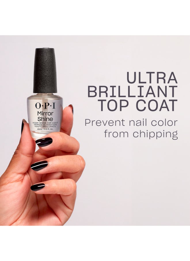 OPI Classic Nail Lacquer - Brilliant Top Coat, Clear, 15Ml  - Image 2