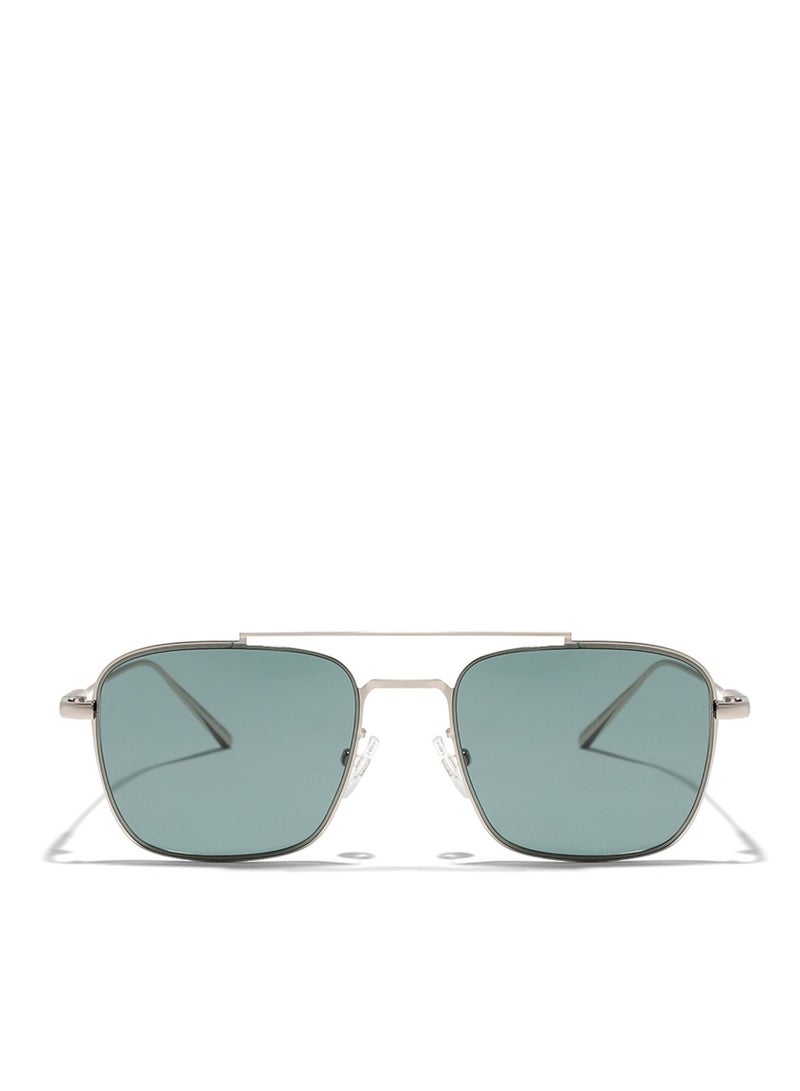 30Sundays VALIANT Men Green Sunglasses - Frame Material: Metal - Lens Color: Green- Frame Color: Gold - Full Rim - Image 1