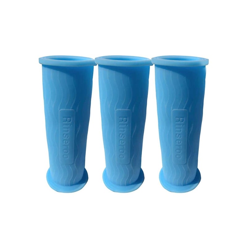 Rinseroo Replacement Shower Hose Connectors (3 pack) for Rinseroo- Slip-on Handheld Water Hose Attachment/Faucet Adapter for Shower & Sink, Detachable Shower Sprayer (NOT FOR TUB VERSION) - Image 1