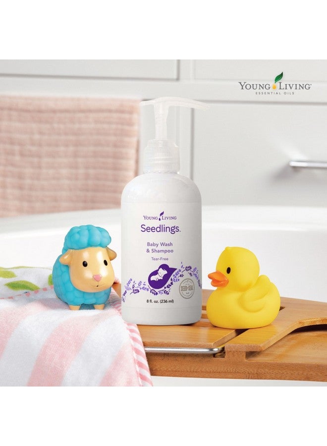 Young Living - Seedlings Baby Wash & Shampoo 8 fl oz | Gentle Baby Bath Products | Sweet & Calming Aroma for Babies | Infant Skincare for Nighttime Routine - Image 2