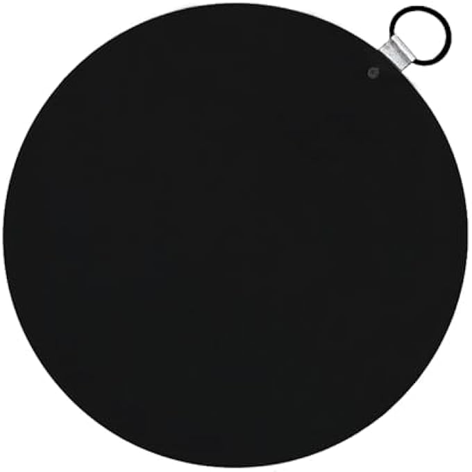 rayihni Lion Iron Ring Tawa HeavyDuty Cast Iron With OneSide Handle For Cooking Large Dosa Roti Paratha And Flatbreads With Even Heat Distribution 50Cm - Image 5