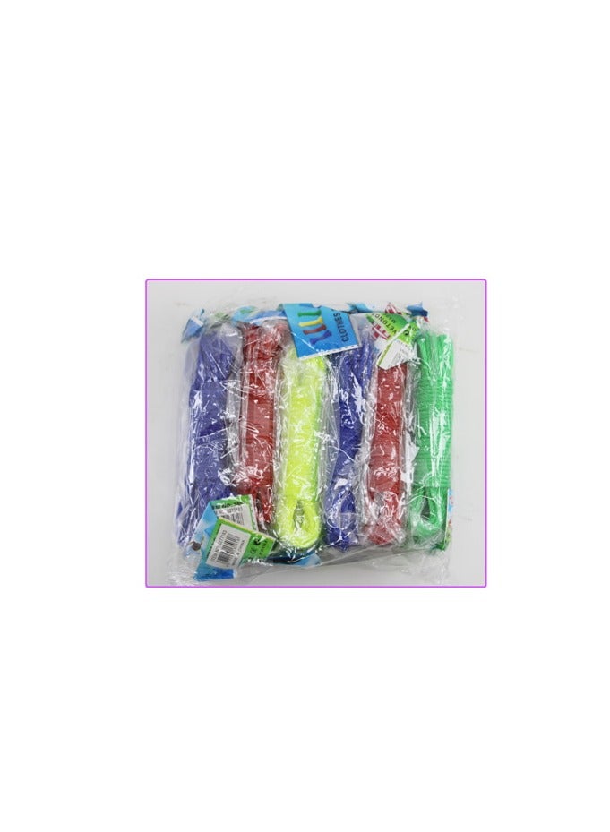 Cloth Rope Plastic 10 Meters, Vibrant Mix of Colors for Versatile Use  - Image 3