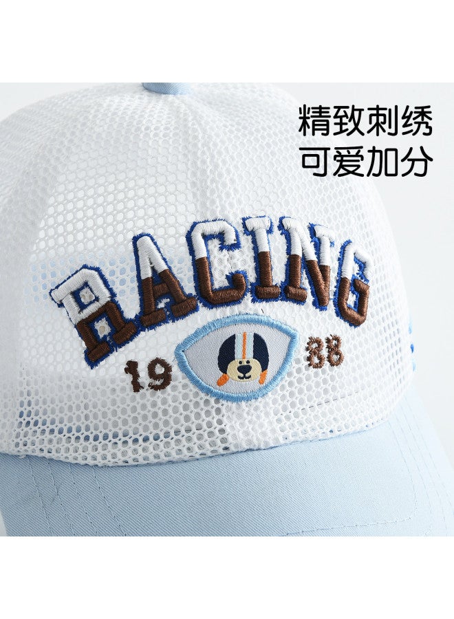 Bumblebee Kids' Outdoor Sun Hat Unisex Baseball Cap With Lettering Breathable Sports Visor For Students - Image 3