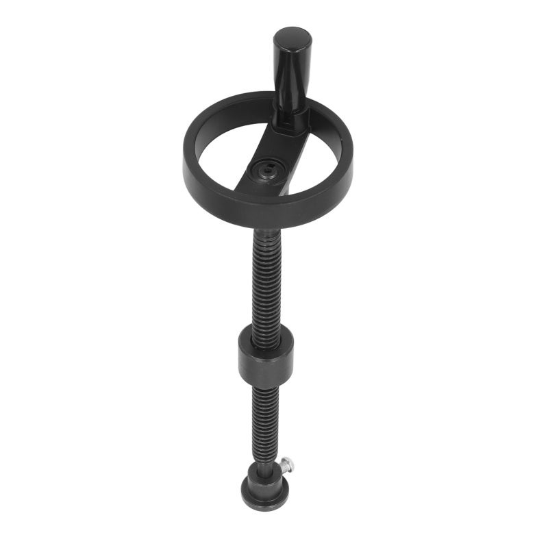 Workbench Vise Screw 300mm 45# Steel Construction Self-Locking Clamp - 100mm Handwheel T Type Screw for Workshop Garage - Image 3