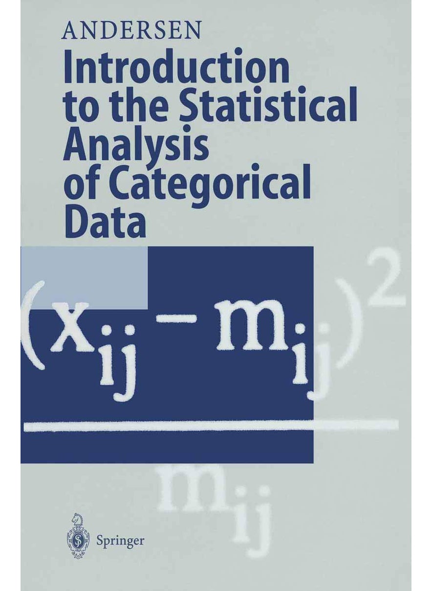 Introduction to the Statistical Analysis of Categorical Data 