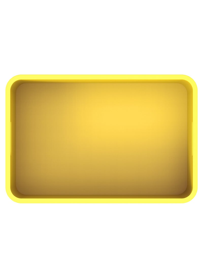 Cosmoplast صندوق تخزين 71.5 لتر أصفر IFCRFH006YL صندوق سمك  - Image 4