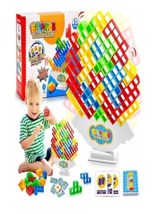 Tetra Tower Game, 32 Pieces Tetris Balance Tower Game, Creative Stacking Game Toy, Stacking Blocks Balancing Game, Wooden Stacking Tower for Kids, Puzzle Game Gifts for Boys and Girls - pzsku/Z35F674E800ED8F5CEEECZ/45/1744724836/9cad85f1-dbb7-4b30-ae92-e668cf0a37a8