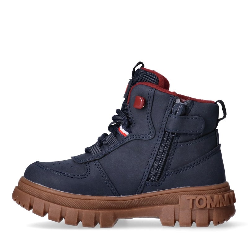 تومي هيلفيغر أحذية بوت دانتيل قصيرة - Image 2