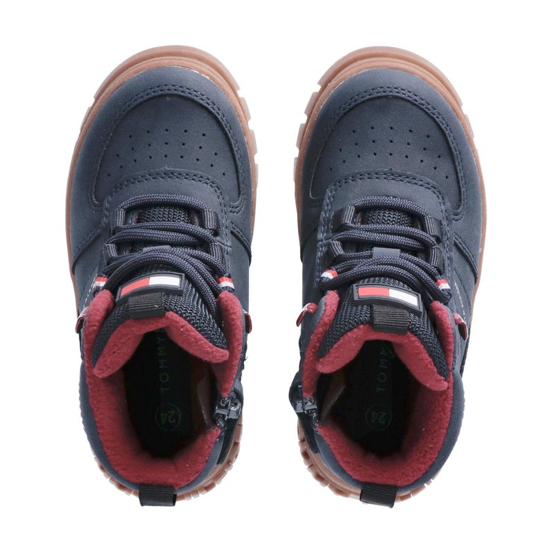 تومي هيلفيغر أحذية بوت دانتيل قصيرة - Image 5