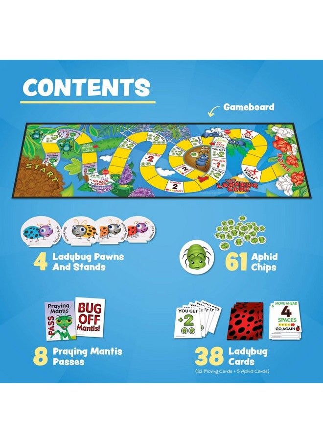 The Ladybug Game Great First Board Game For Boys And Girls Award Winning Educational Game Kids’ Game For Ages 3 And Up