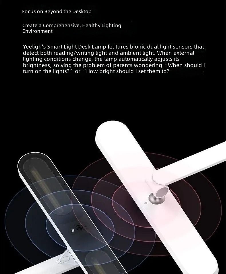 Yeelight V1 Pro Smart Eye-Care Desk Lamp with Light Sensing, Full Spectrum, Supports HomeKit and Mi Home - Image 4