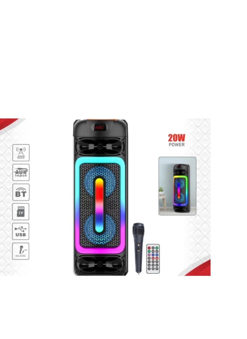 DLC Attractive Light-Up Speaker with Microphone and Remote