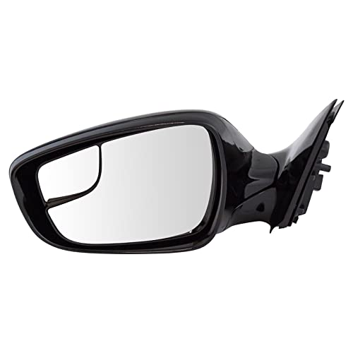 TRQ Left Mirror with Housing Turn Signal Drivers Side Compatible with 2014-2016 Hyundai Veloster HY1320219 - Image 3