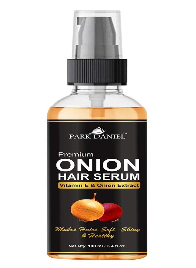 Park Daniel Premium Onion Hair Serum With Vitamin E-For Silky & Smooth Hair (100 ml), Yellow - Image 1