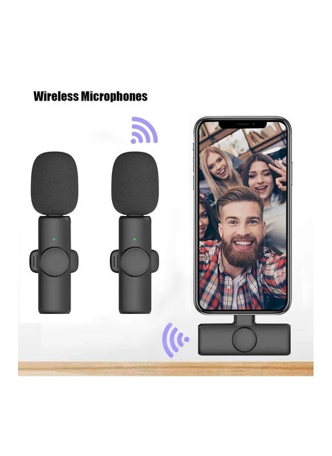 Professional Wireless Microphone For Video Recordings live Games And Personal Television Or Business Interviews It Works On The Android System Type C 1
