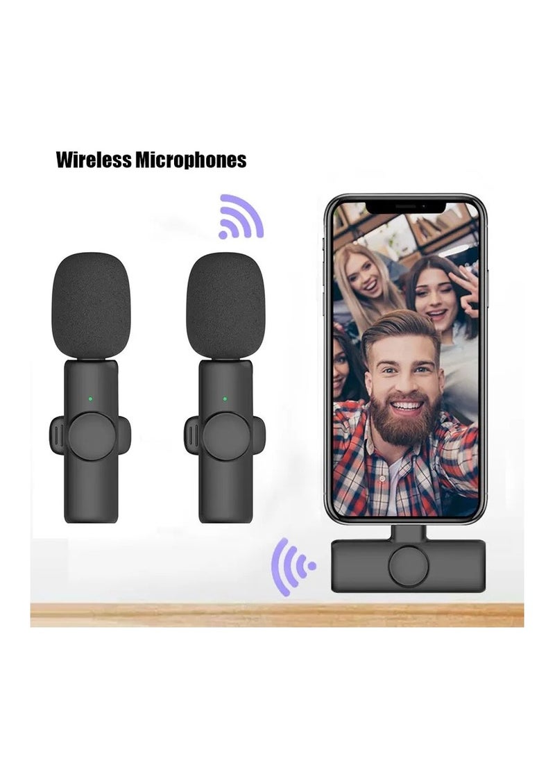 Professional Wireless Microphone For Video Recordings live Games And Personal Television Or Business Interviews It Works On The Android System Type C 1