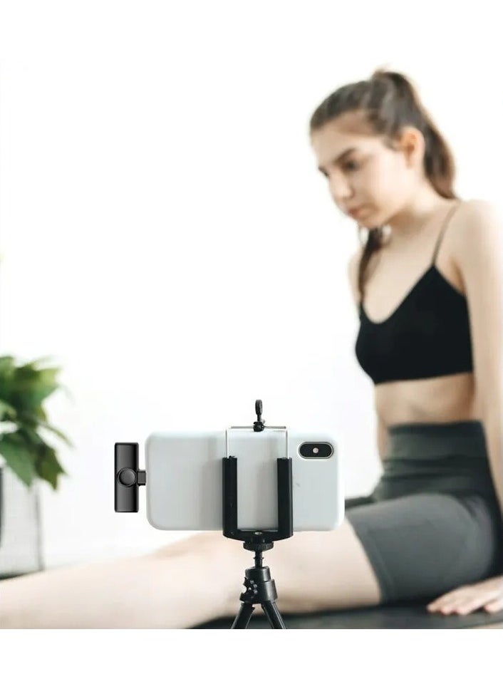 Professional Wireless Microphone For Video Recordings live Games And Personal Television Or Business Interviews It Works On The Android System Type C 1