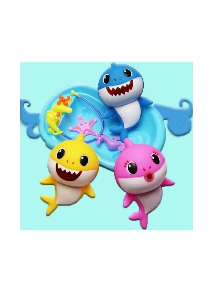 Toy Box Baby Shark Set Fun Bath Toy Play Set For Baby Kids  - Image 4