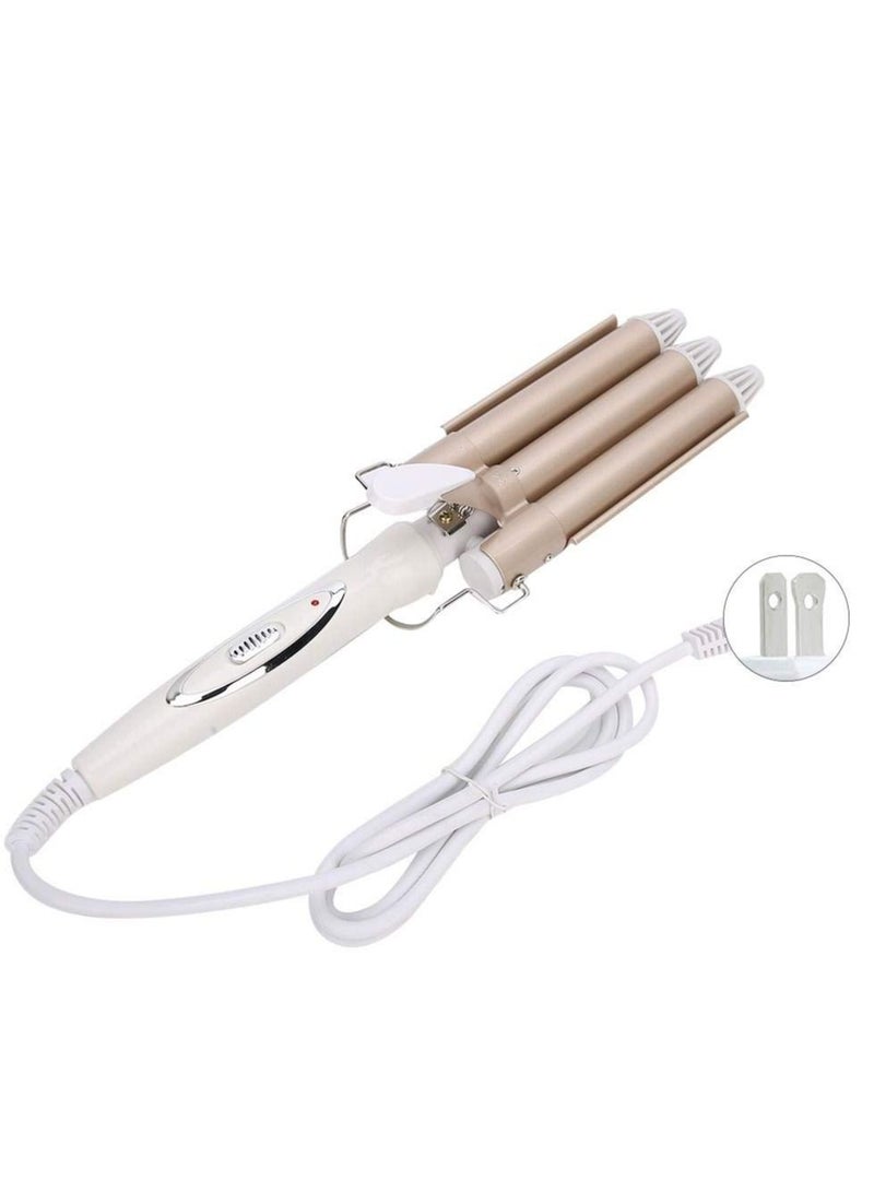 3-barrel Hair Curler Hair Curling Stick Curling Iron Wand Hairdressing Perm Styling Tool - Image 5