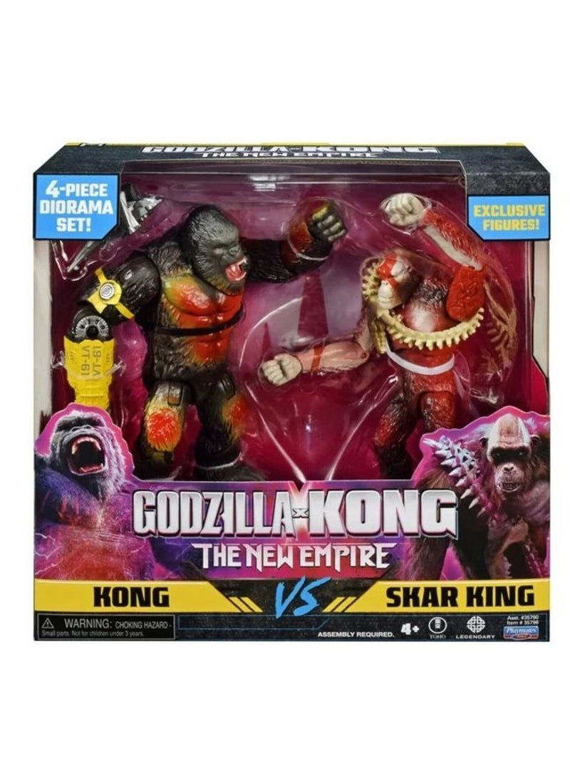 Godzilla Godzilla x Kong The New Empire: Kong VS Skar King - 6 Inches  - Image 5