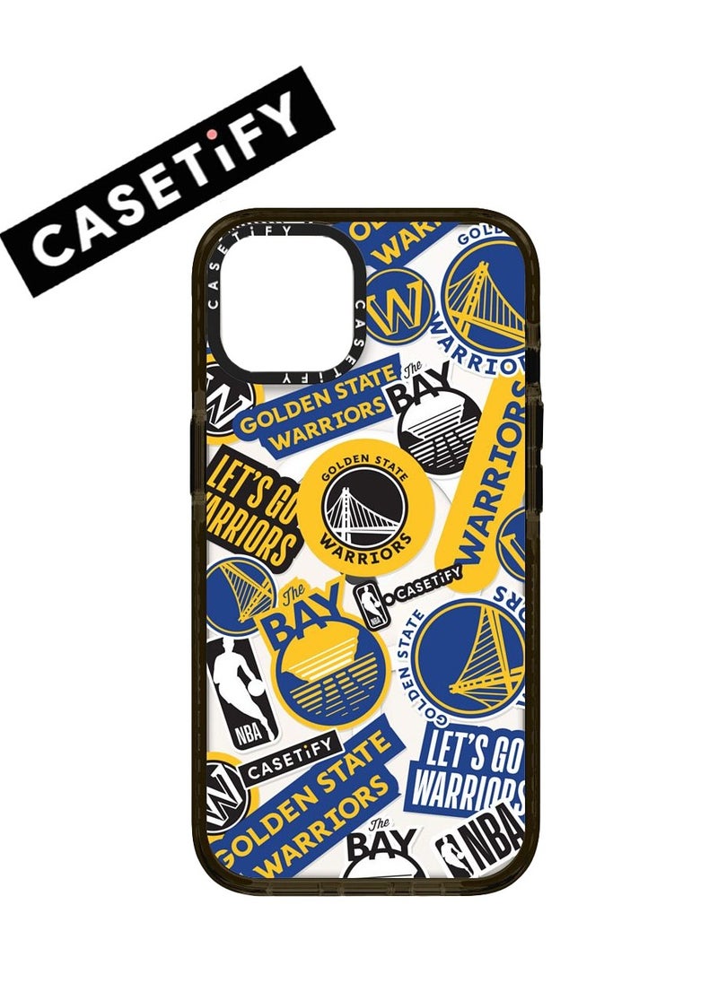 Casetify - Apple iPhone 15 Pro Max Case,Warriors Magnetic Adsorption Phone Case - Semi transparent - Image 1