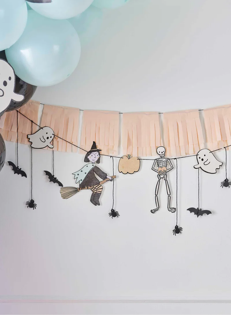 Ginger Ray Halloween Bunting - Streamers and Moving Characters