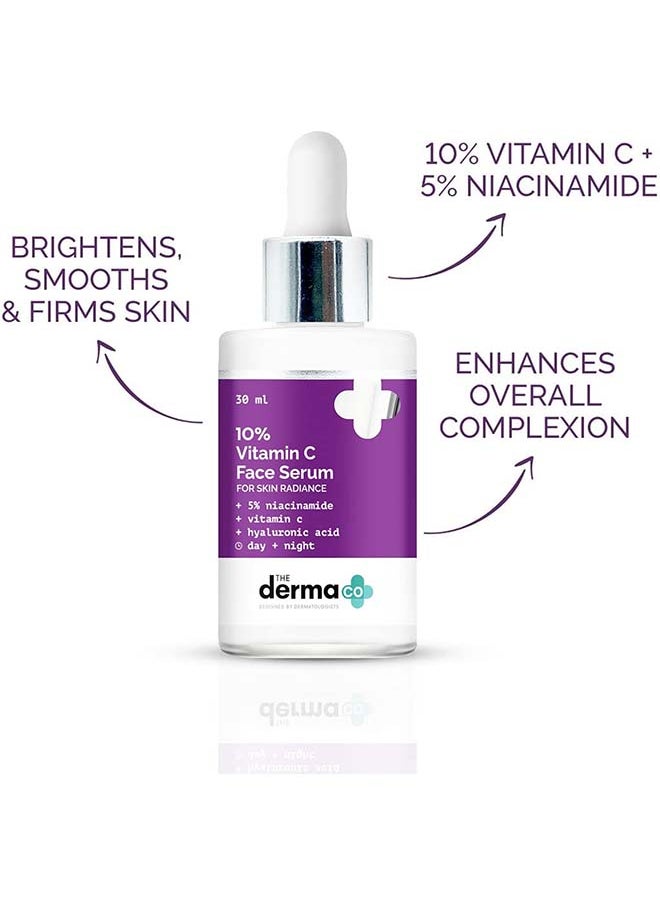 THE derma Co 10% Vitamin C Face Serum  - Image 2