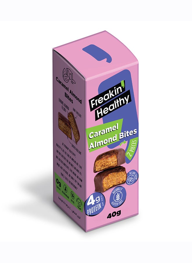 Freakin Healthy Caramel Almond Nut Butter Bites - Image 1