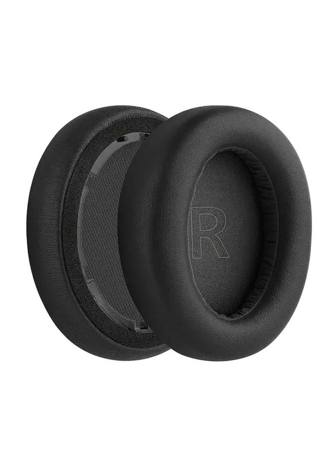 Q10 Blue Orange Net Headphone Ear Cushion Covers Faux Leather Comfortable Durable - Image 4