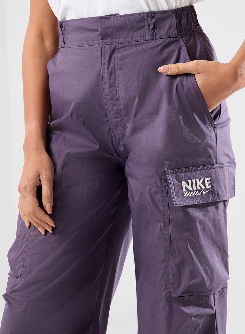 نايكي بنطلون نسائي من نايكي بنسيج منسوج بخصر مرتفع - Image 4